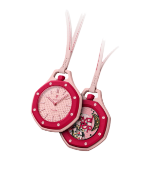 Swatch x Audemars Piguet Royal Pop Otto Rosso SSX03R100N orologio rosso e rosa