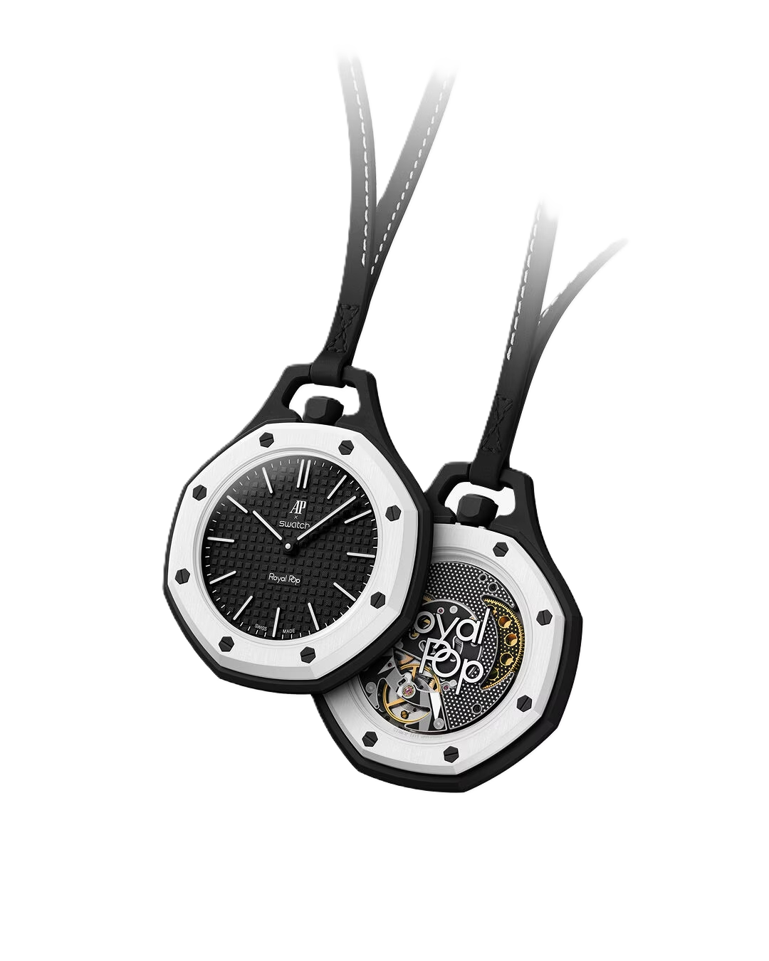Swatch x Audemars Piguet Royal Pop Ocho Negro SSX03W101N orologio nero
